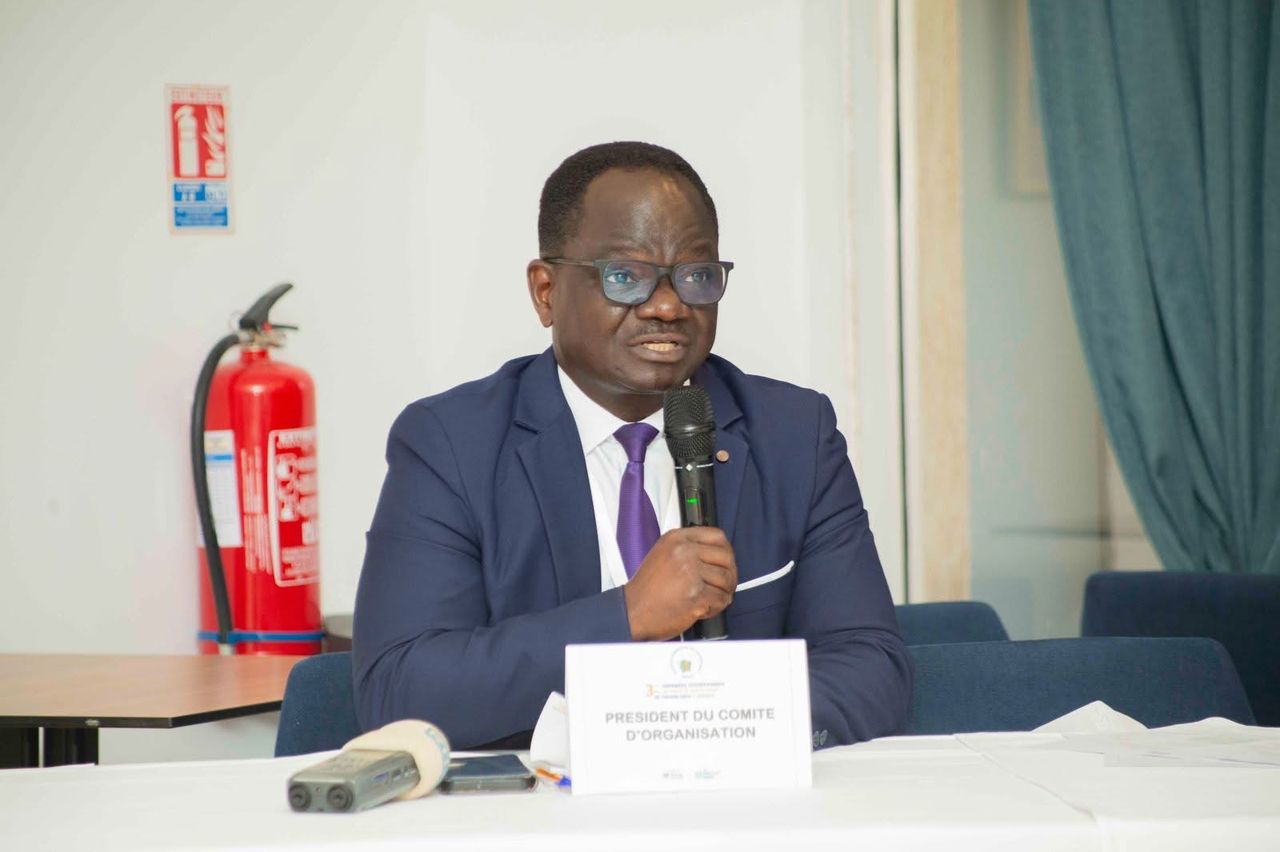 Professeur N'Da, Président du Comité d'Organisation